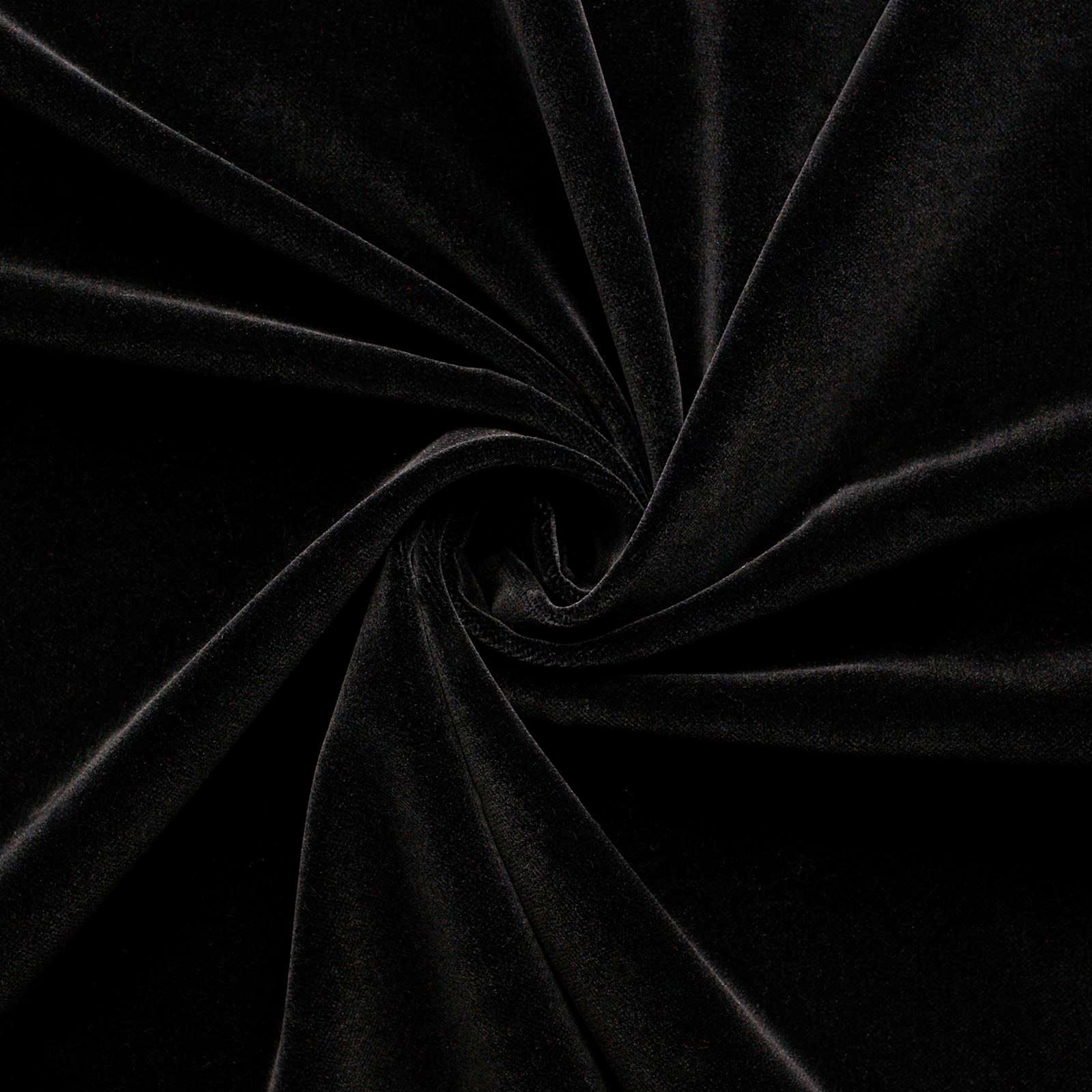 Juwel – Terciopelo de algodón (negro)