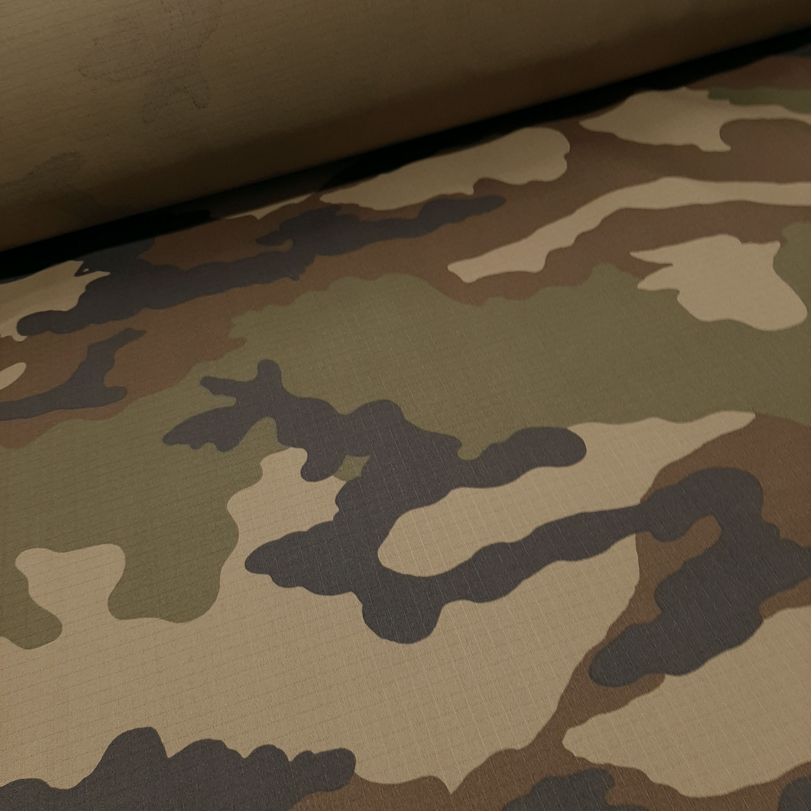 Aramid France Camouflage - Estampado de camuflaje Ripstop con UPF 50+