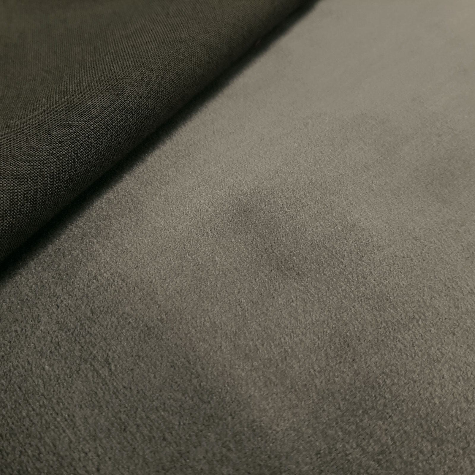 Sahco® Devon 2271 - Tejido de terciopelo para tapicería - 100% seda - Platinum