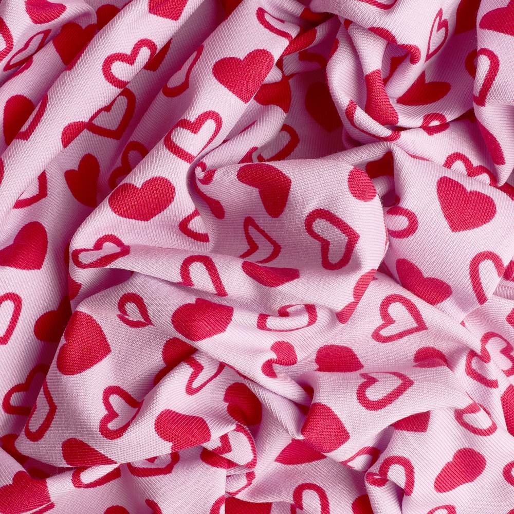 Lia - Jersey de algodón (rosa/fucsia)