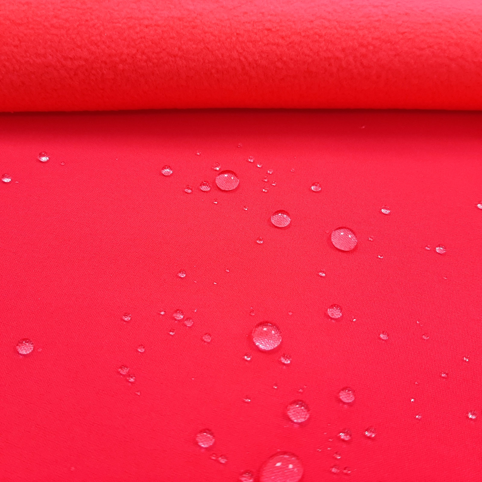 Oeko-Tex® High-Tech – Softshell con membrana climática - Rojo Fluorescente