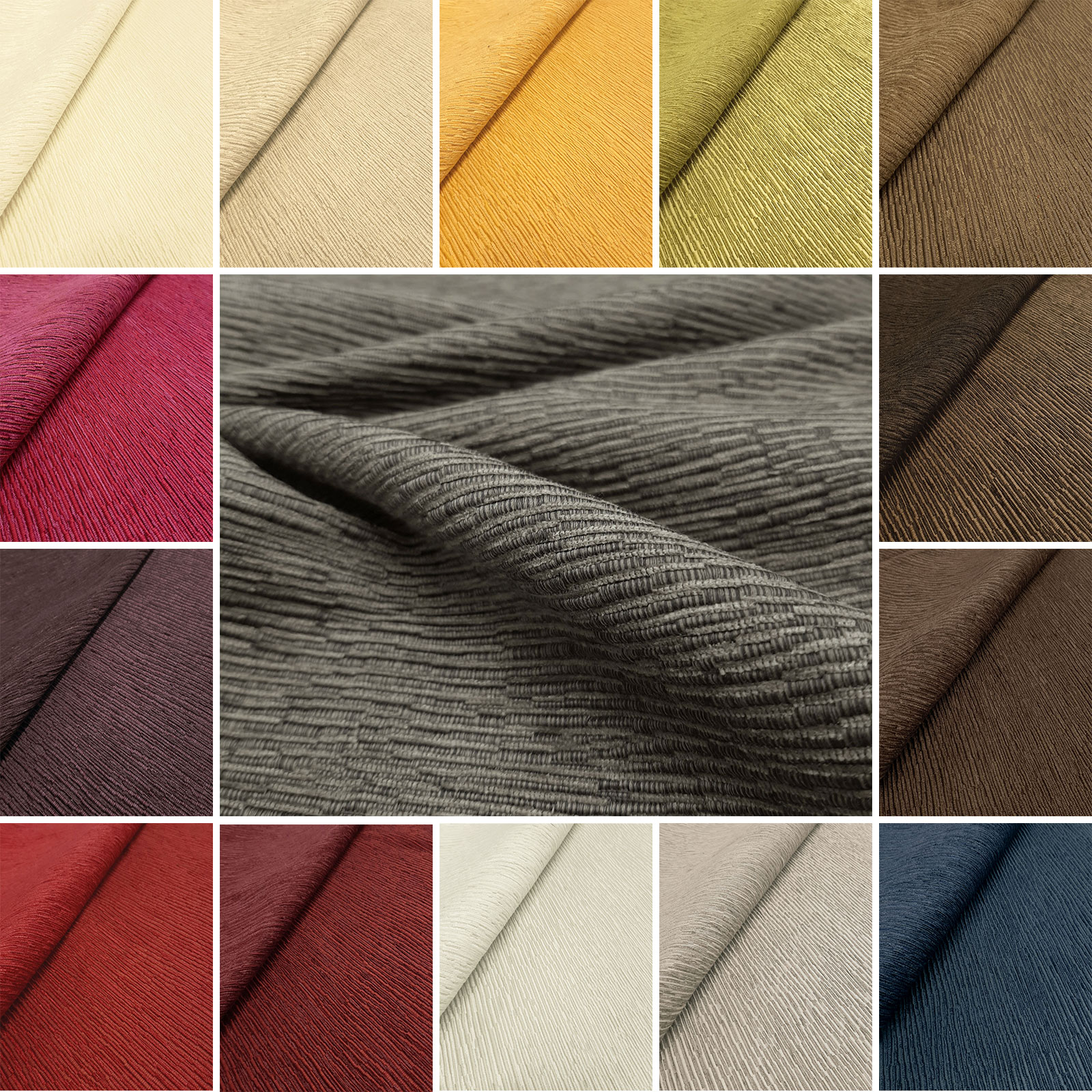 Sahco® Costes - tela de tapicería de diseño con seda
