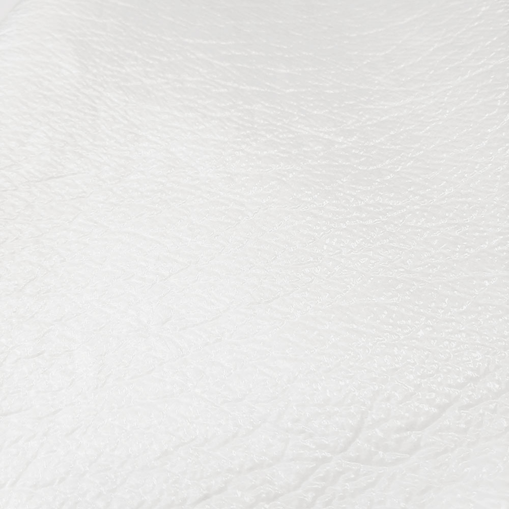 Dinko - Tejido de rizo de algodón con barrera contra la humedad - Tejido 1B - Blanco
