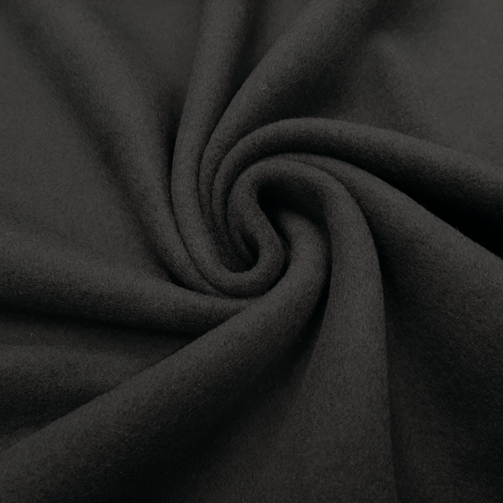 Organic Cotton Fleece - vellón de algodón de alta calidad - algodón orgánico - Negro
