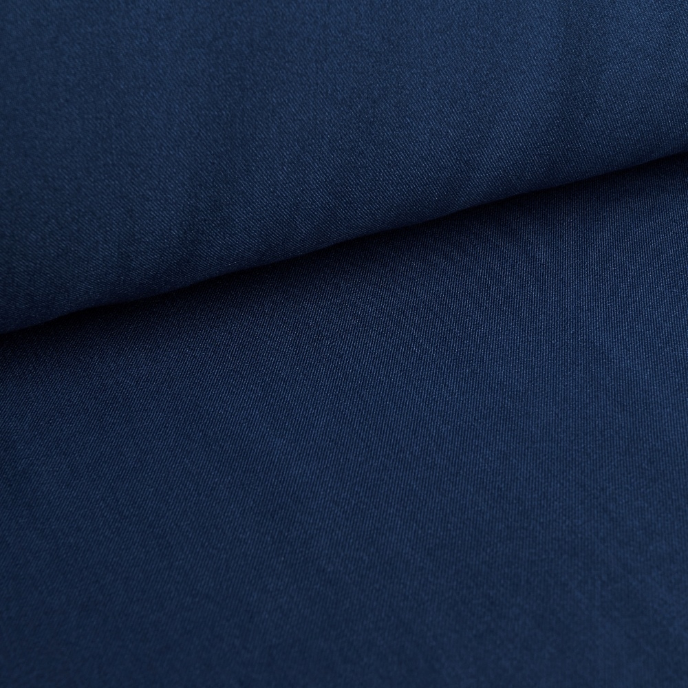 Paño de lana de gabardina – Tela elástica (azul)