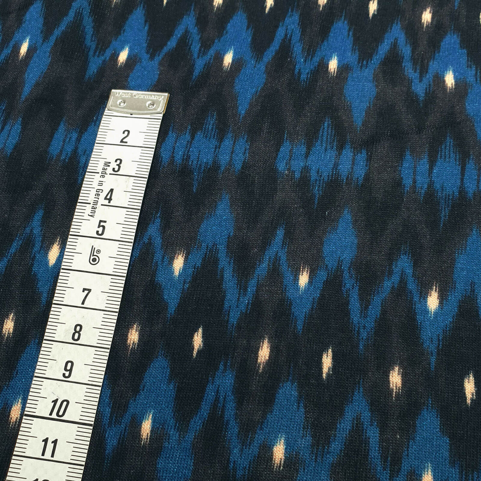 Diallo - Maillot de algodón con diseño - Azul-Negro-Rosé