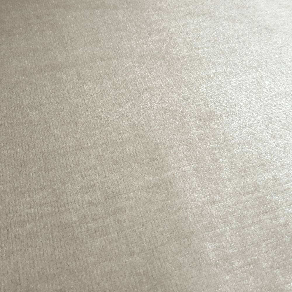 Sahco® Devon 2271 - Tejido de terciopelo para tapicería - 100% seda - White Gold