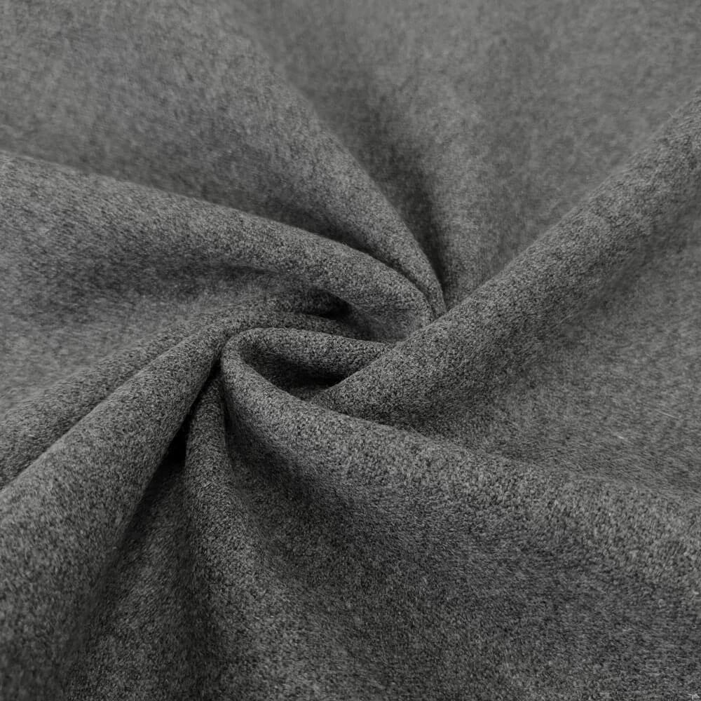 Hajid - Softshell de lana Schoeller® - Gris oscuro melange