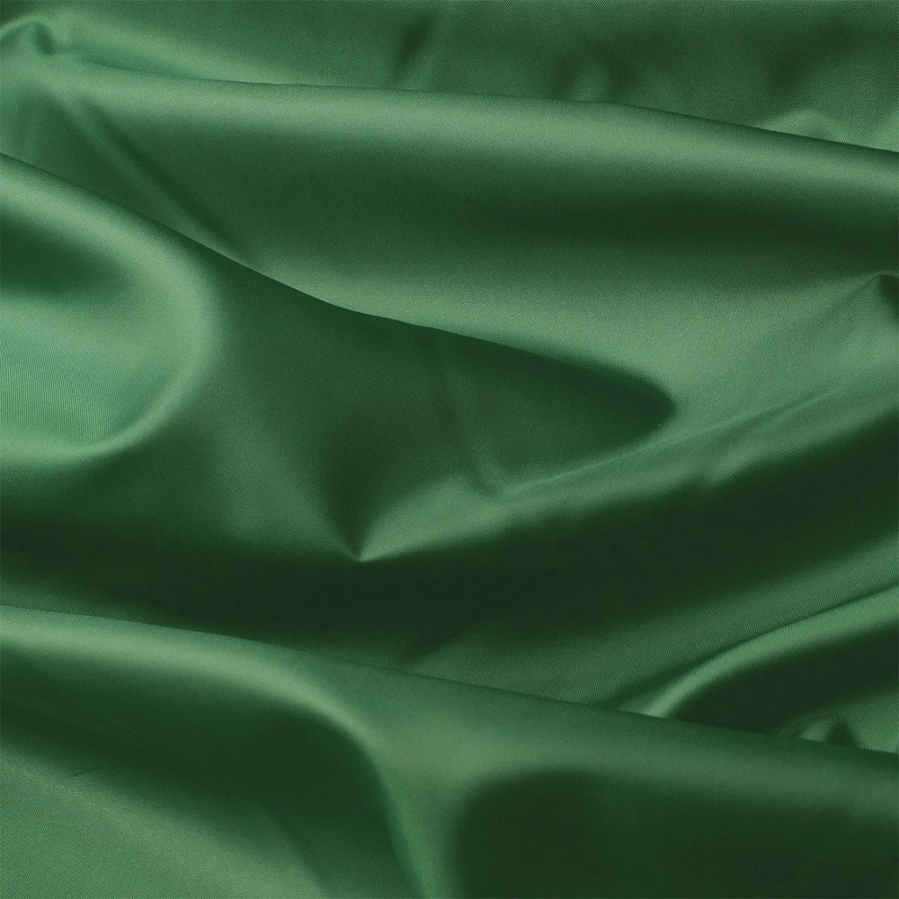 Seda tafetán – Tafetán de poliéster (verde oscuro)