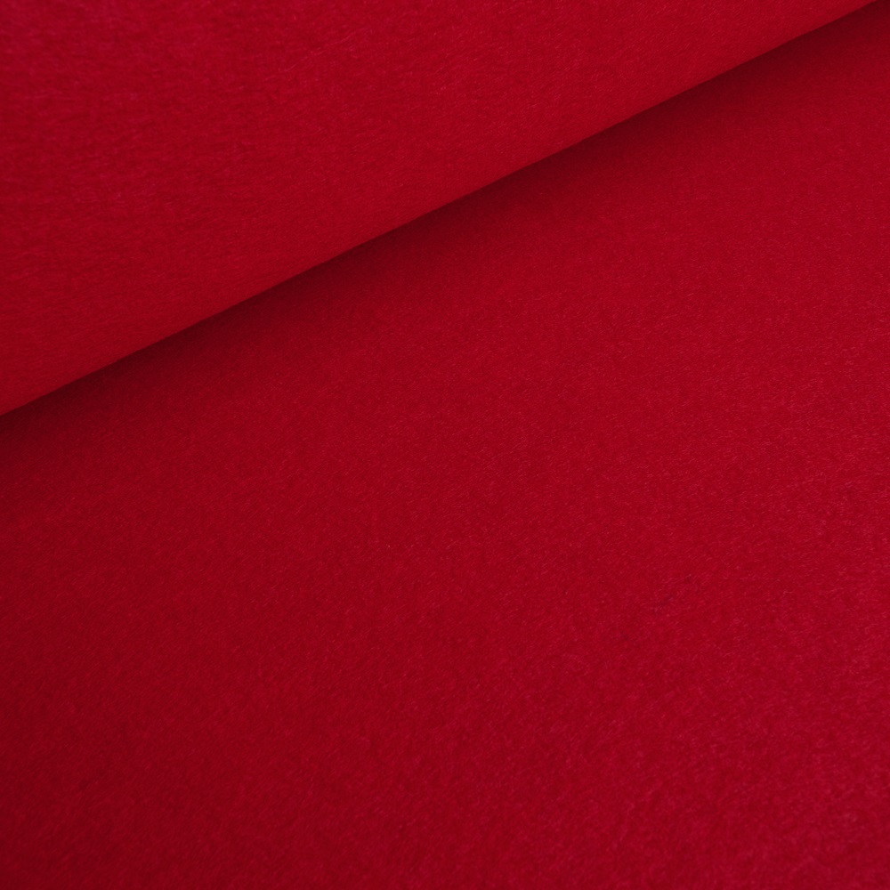 Fieltro - Fieltro decorativo - Rojo