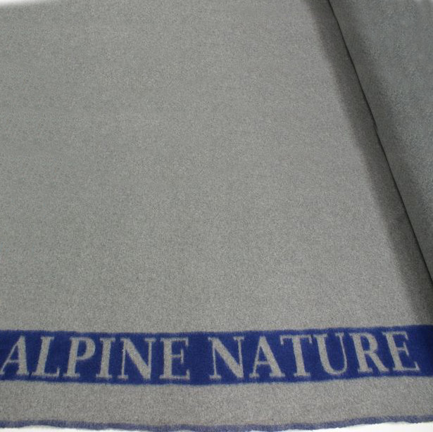 Walkloden Alpino – Tela de lana (gris-mezclado)