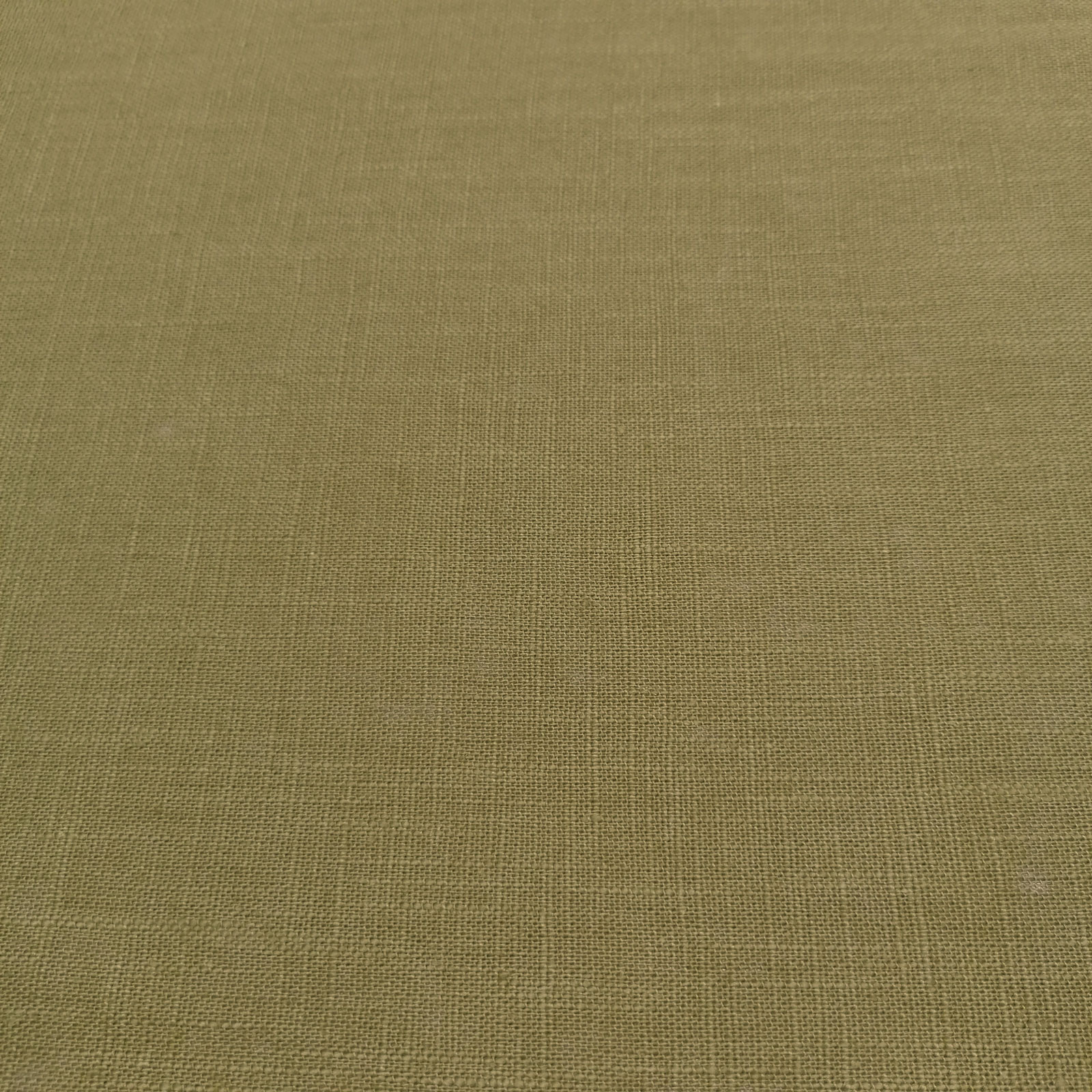 Öko Tex® Linen Marian, 100% lino puro - color especial musgo claro