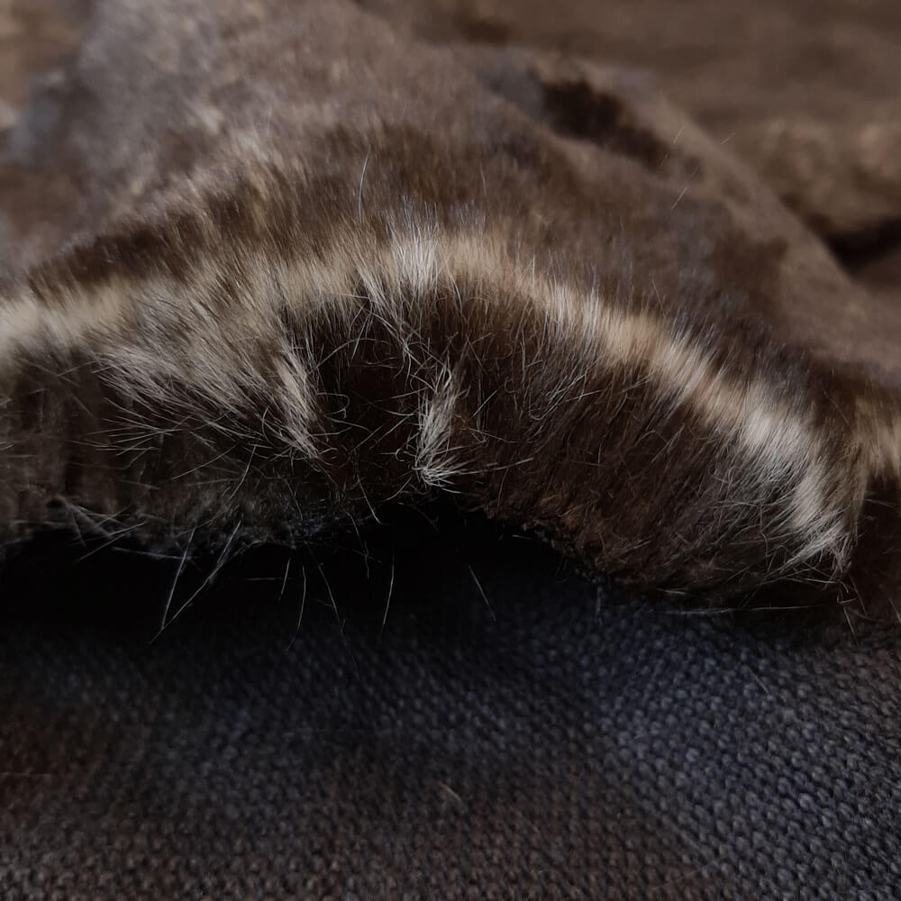 Wombat piel tejida - imitación de piel tejida - por metro