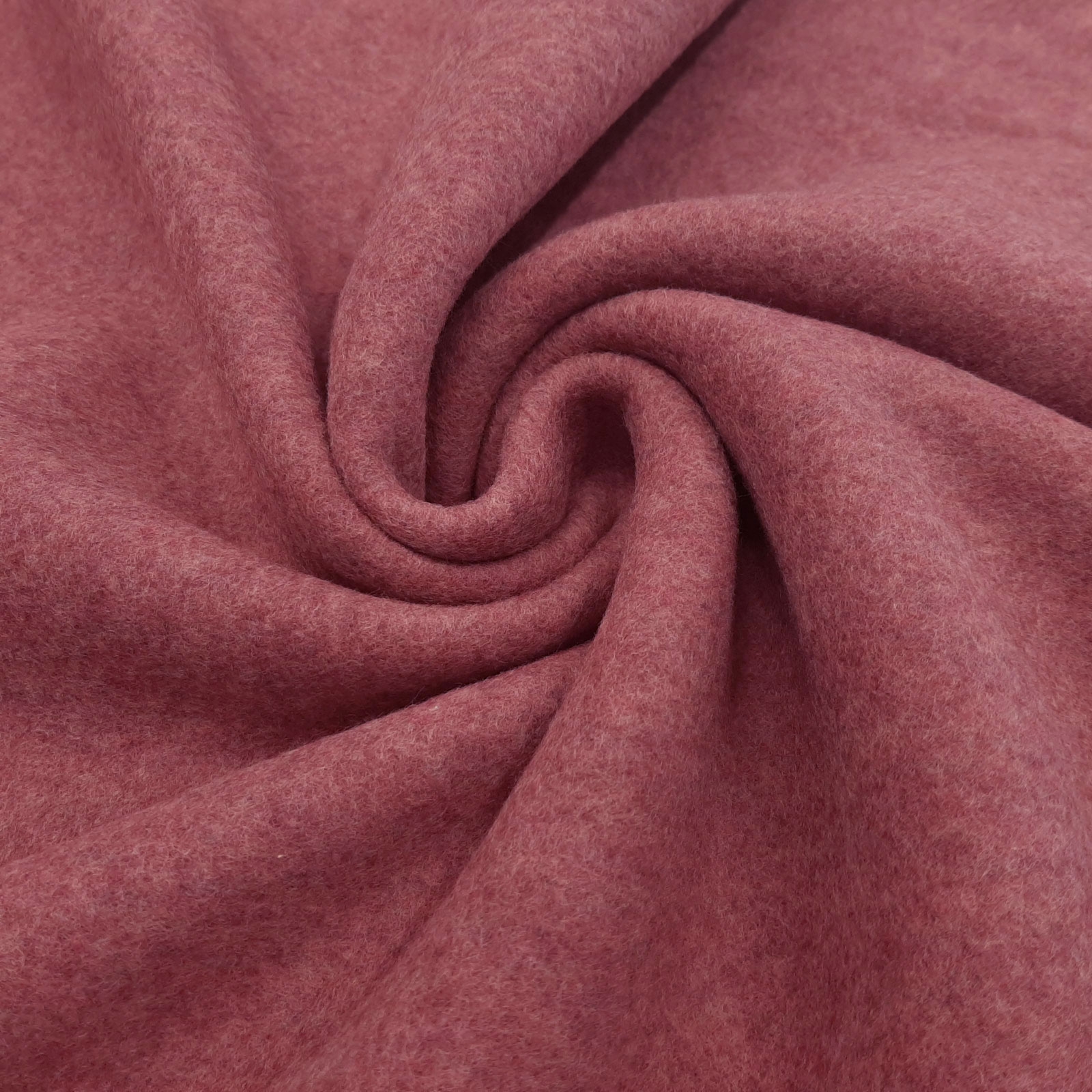 Organic Cotton Fleece - vellón de algodón de alta calidad - algodón orgánico - Berry-Melange