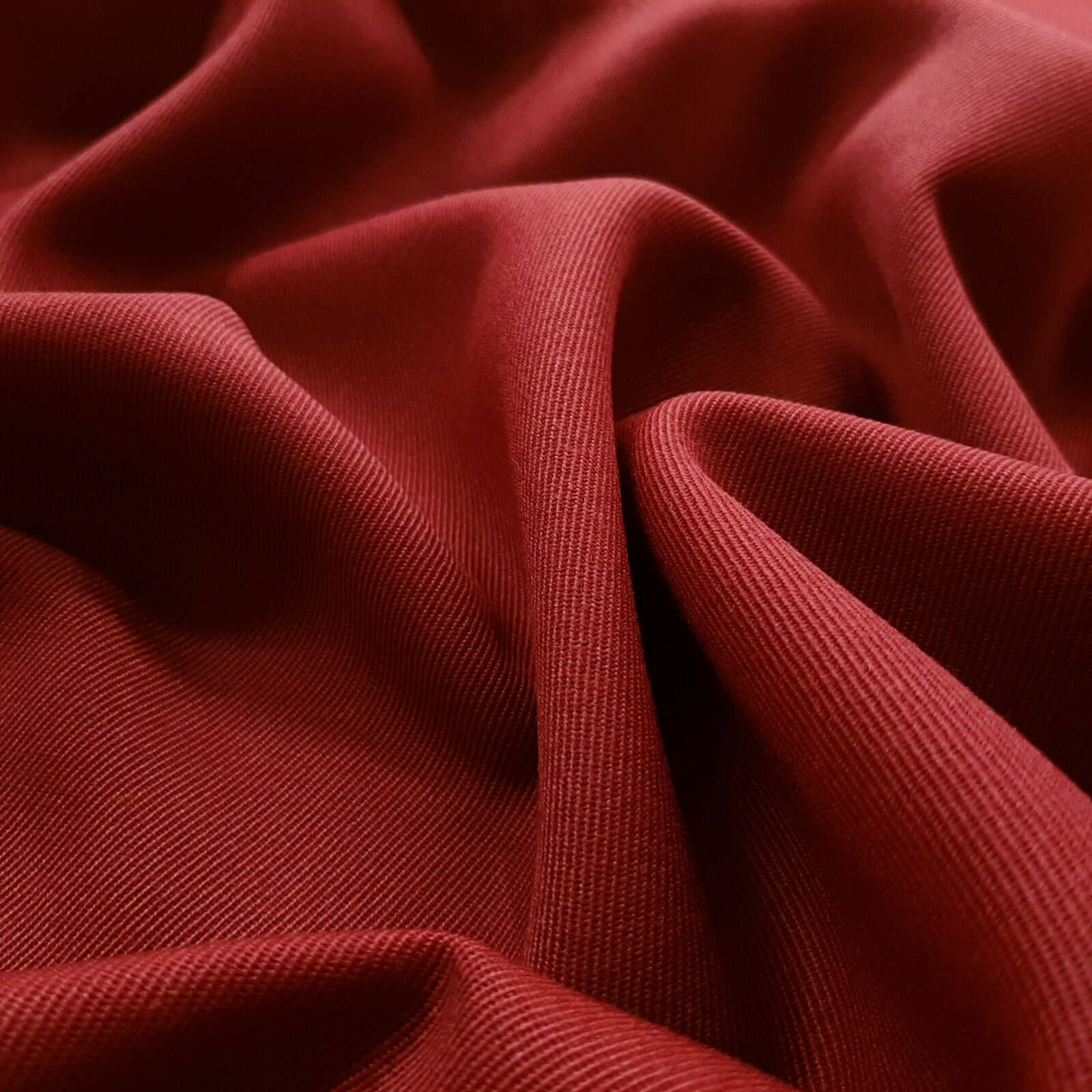 Franziska - Paño de lana / Paño de uniforme - Ruby