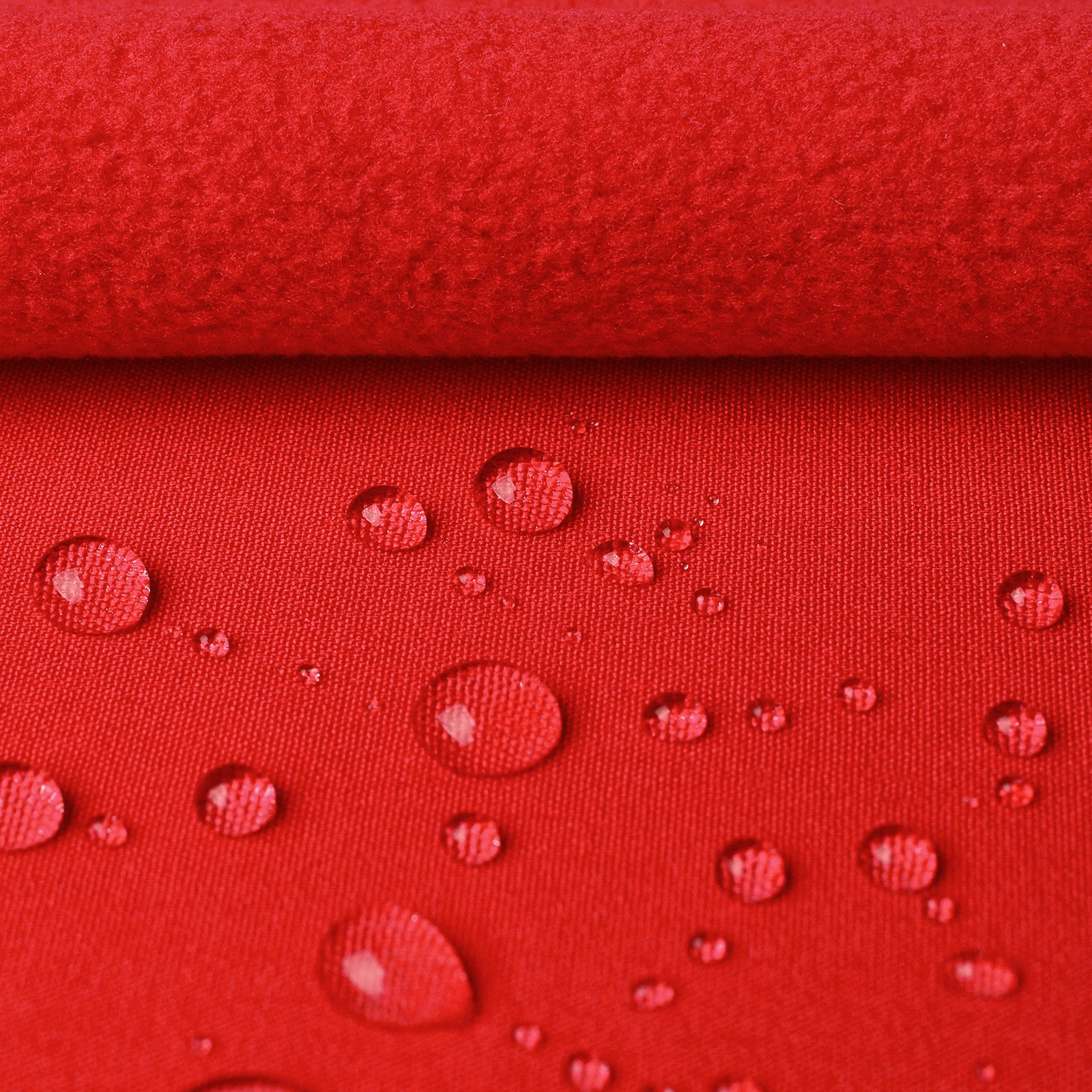 Oeko-Tex® High-Tech – Softshell con membrana climática (rojo)