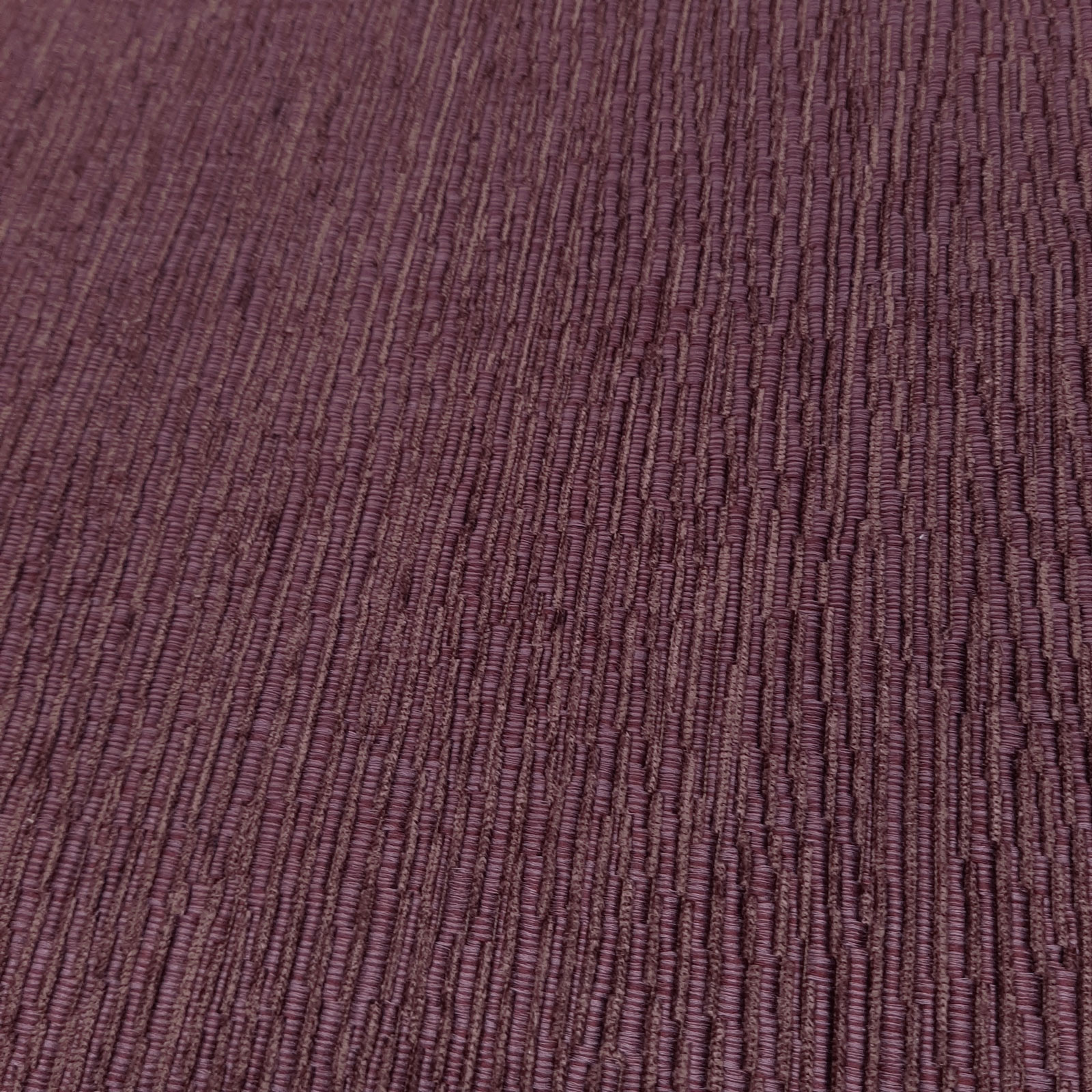Sahco® Costes - tela de tapicería de diseño con seda – Berenjena