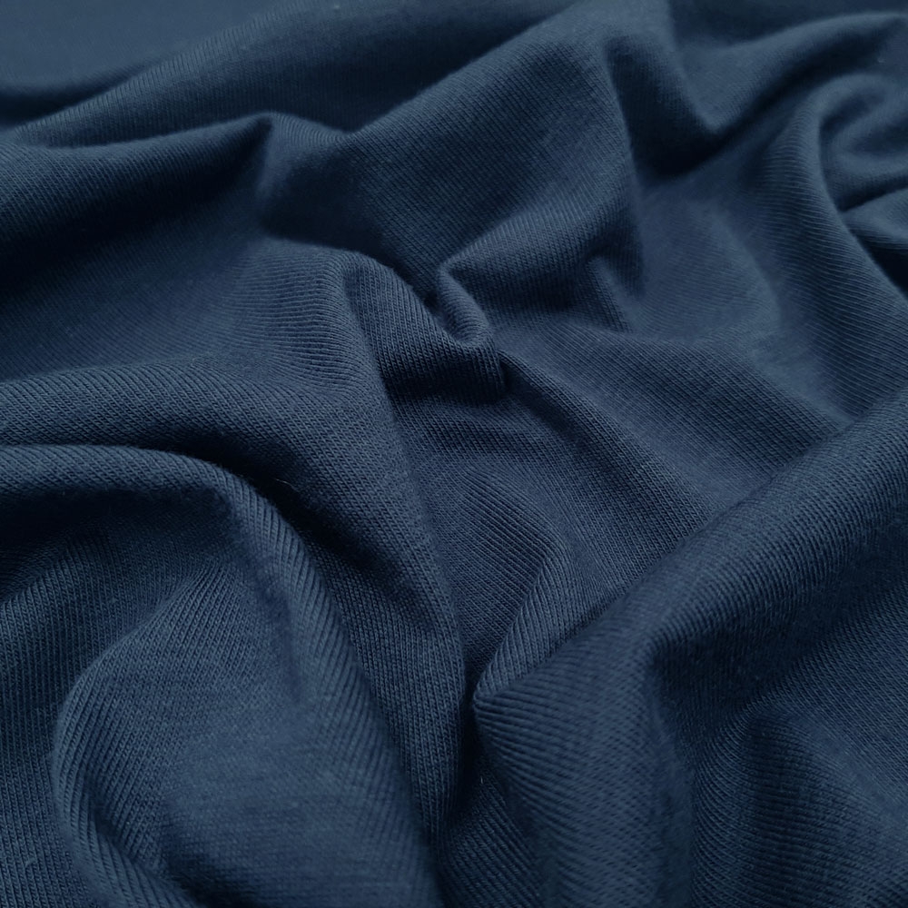 Oferta especial: Jersey Öko-Tex® - azul oscuro