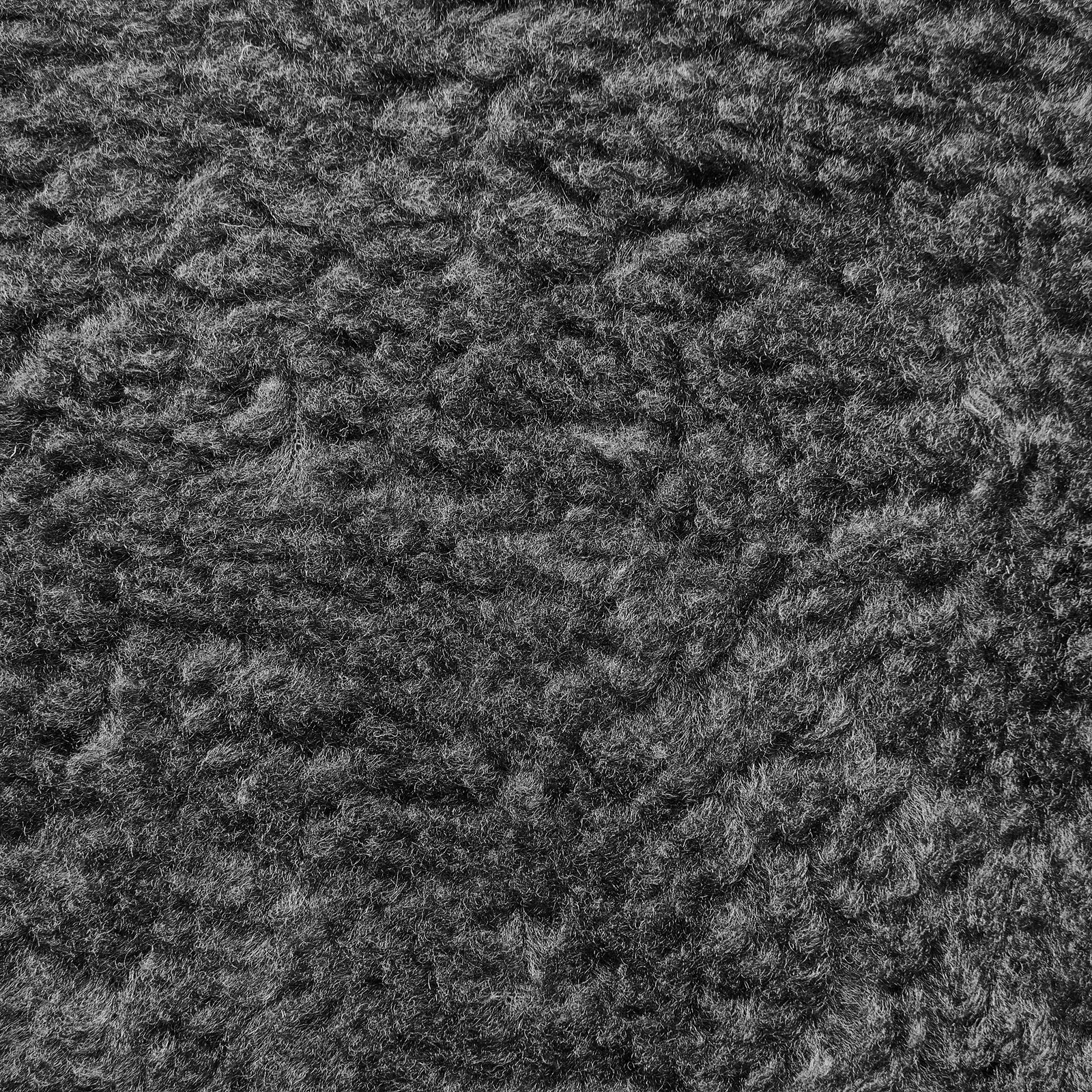 Piel de cordero – Felpa sintética (gris oscuro)