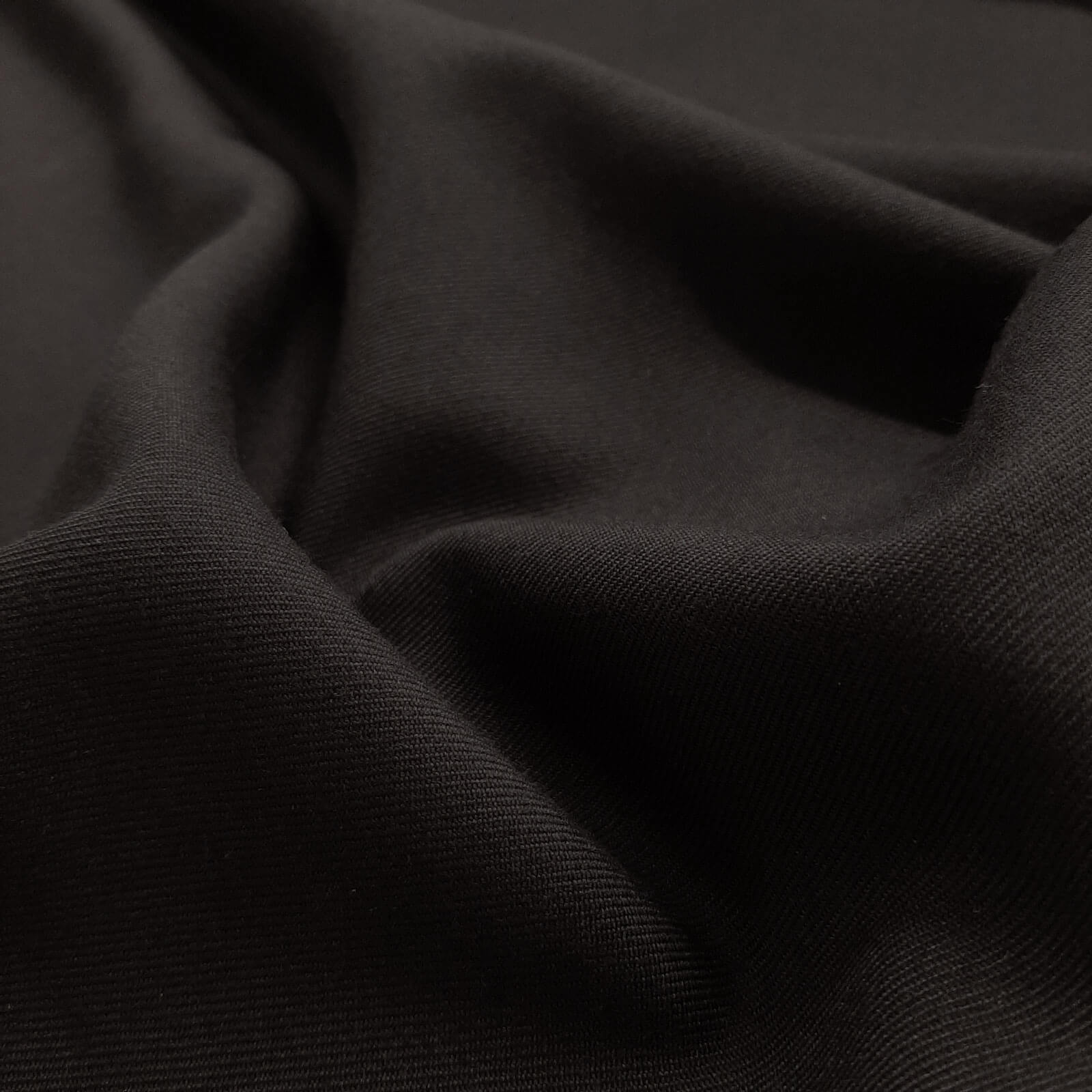 Franziskus - Paño de lana / paño de uniforme - Negro 