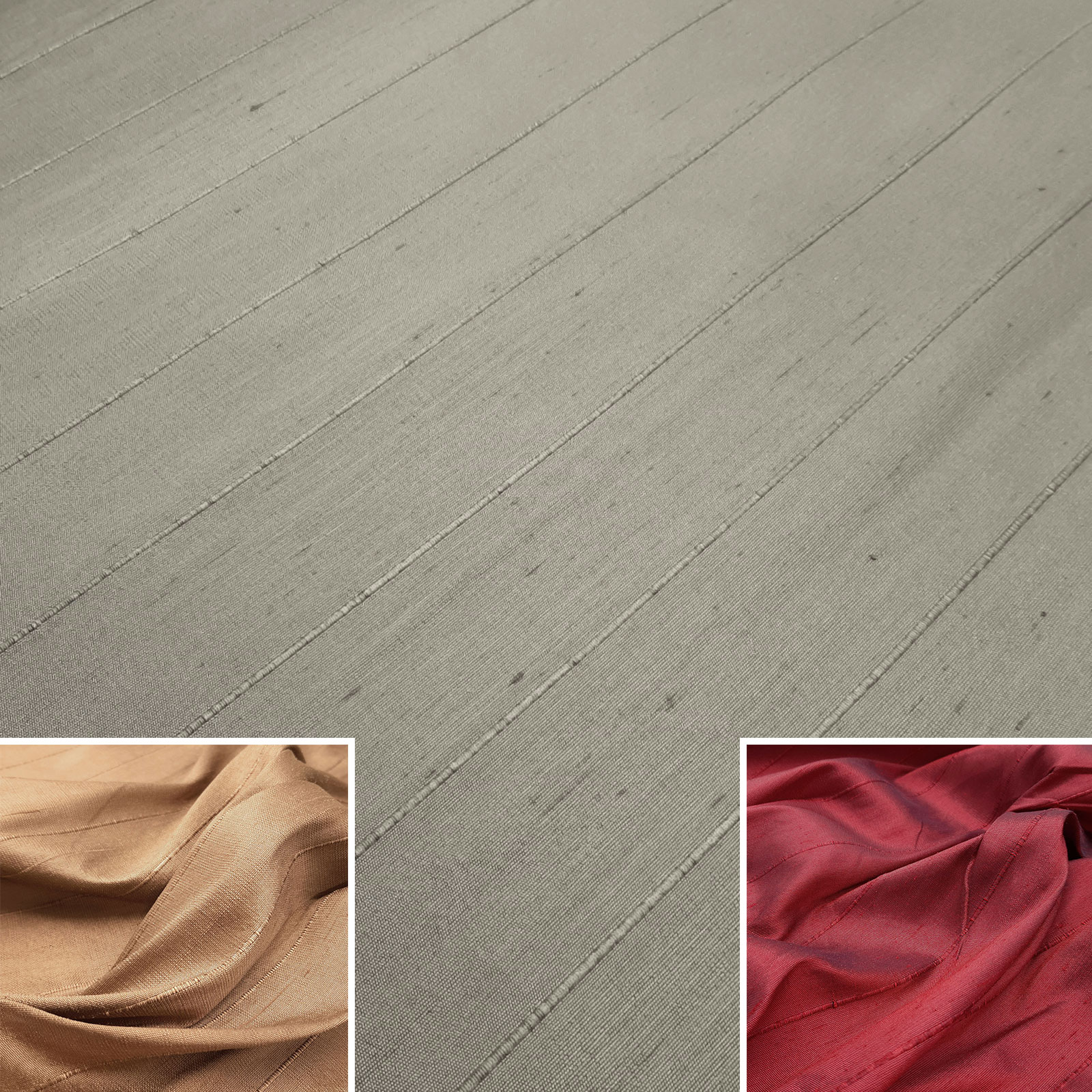 Sahco® B057 - Tejido para tapicería y decoración - 100% seda