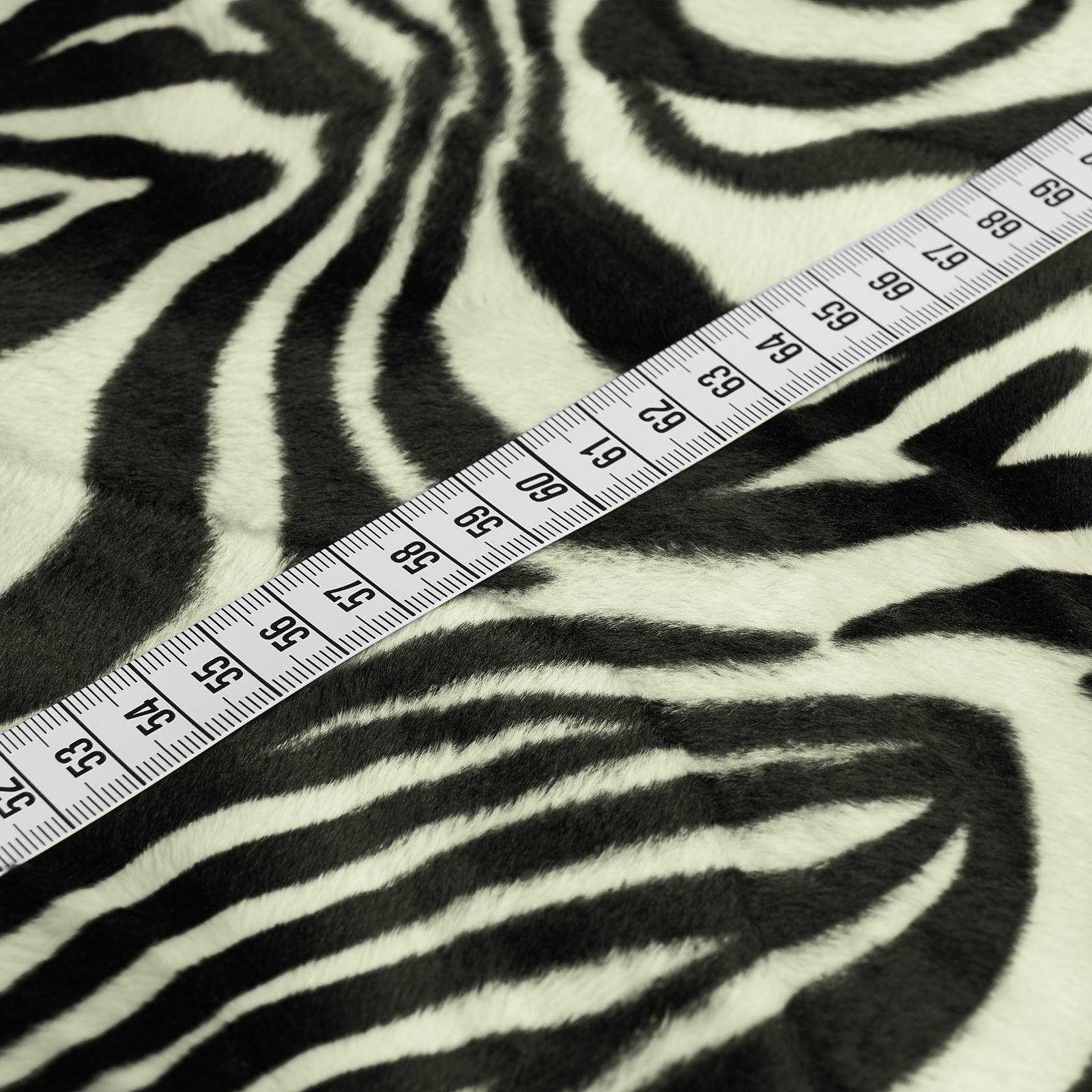Zebra piel sintética (10cm)