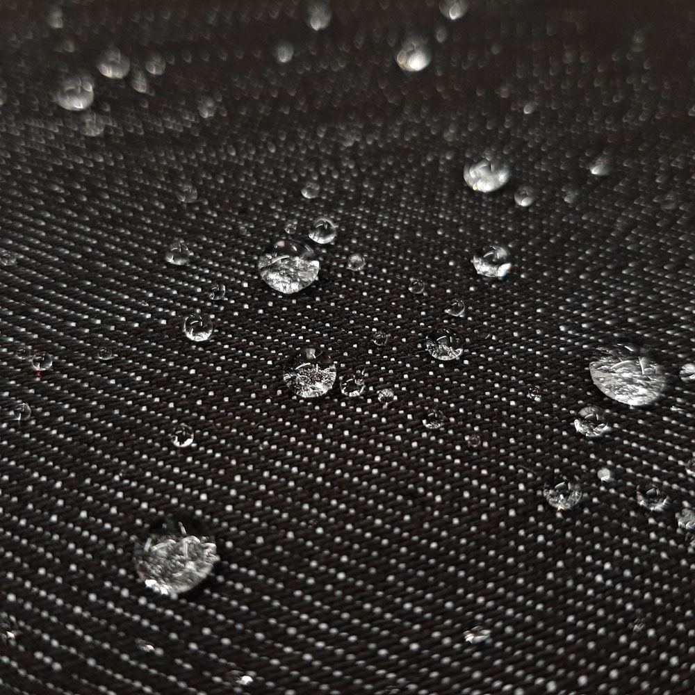 Knievel - calças de ganga laminadas de 3 camadas - preto